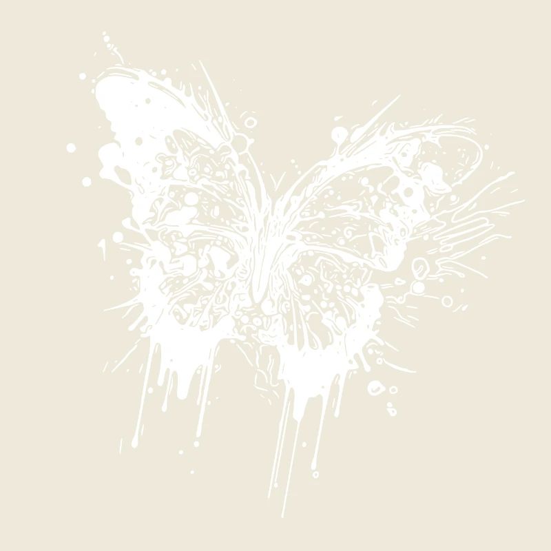Tatouage Ink Splash Butterfly
