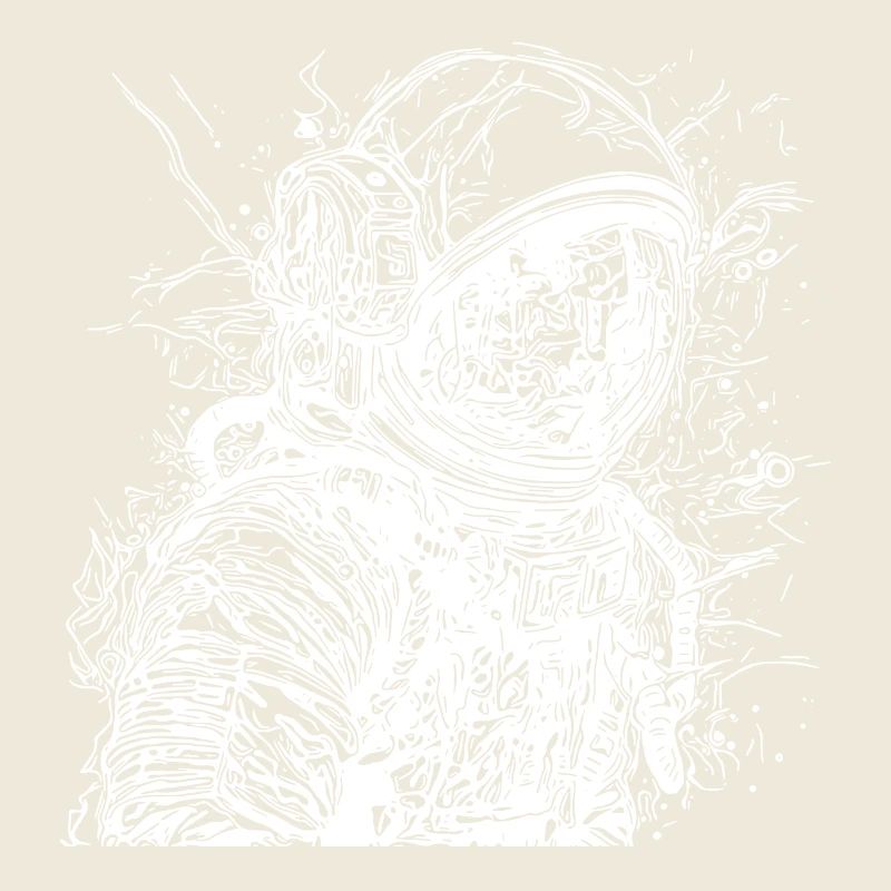 Vintager Astronaut mit Helm