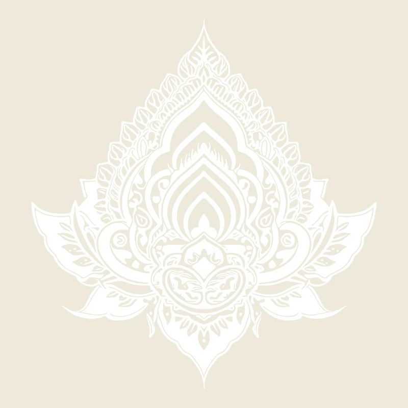 Yoga symbol beautiful Thailand memory