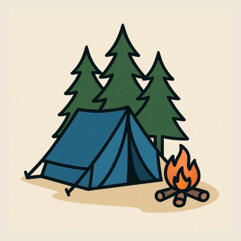 Camping Zelt Tannen
