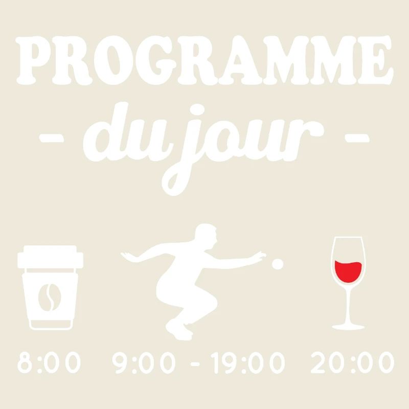 Programme du jour pétanque