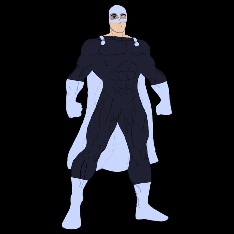 Sei ein Superheld! Seien Sie mutig!