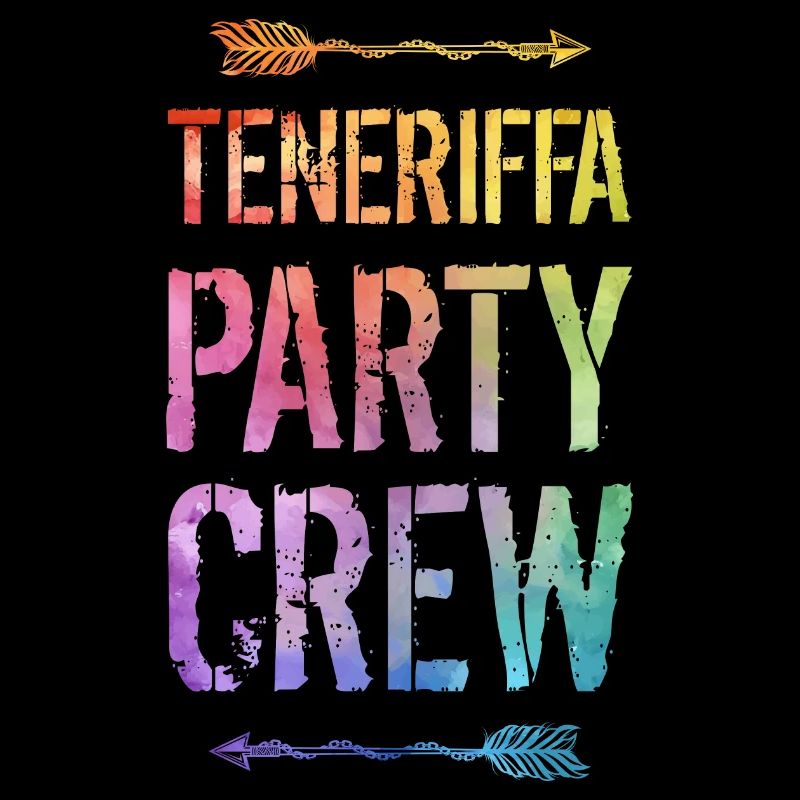 Teneriffa Party Crew Spruch