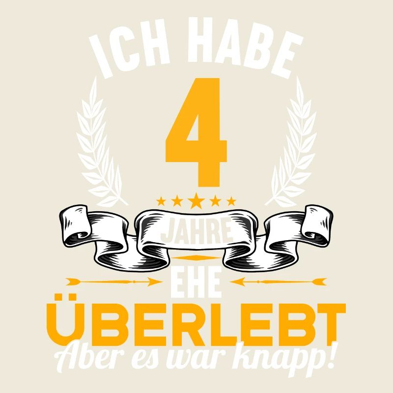 Ich habe 4 Jahre Ehe überlebt 4.Hochzeitstag