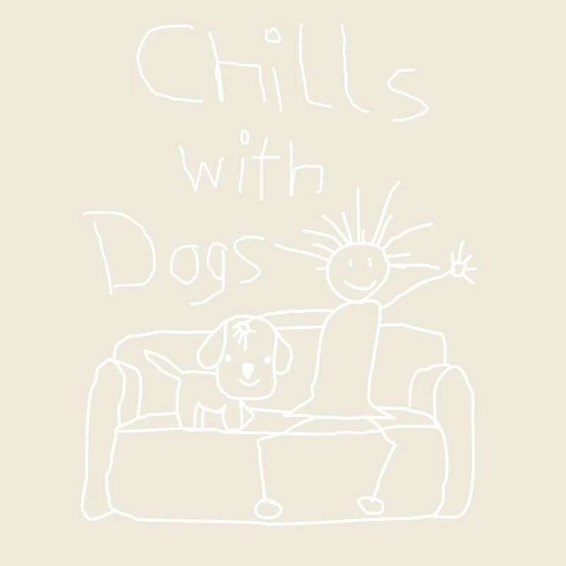 Celui avec le chien refroidit chien propriétaire de chien chien