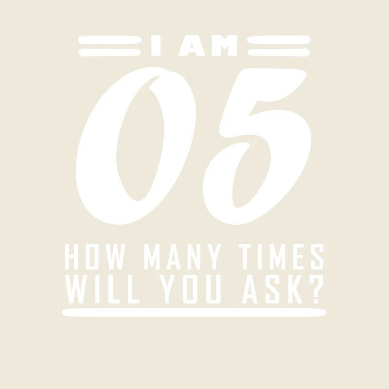 I am 5 - 5 birthday gift