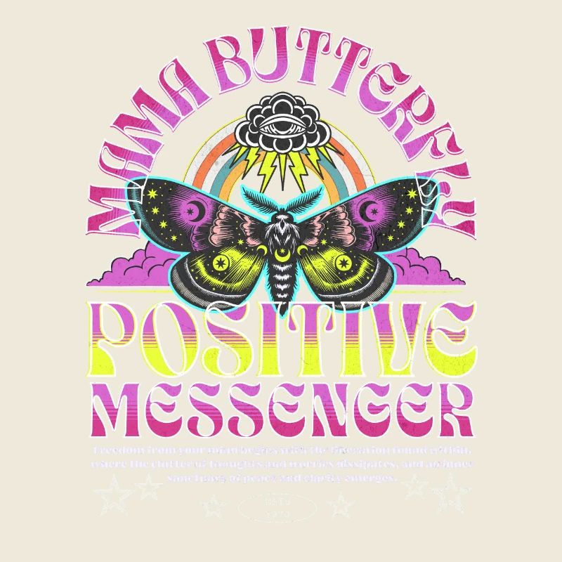 Mama Schmetterling positiv