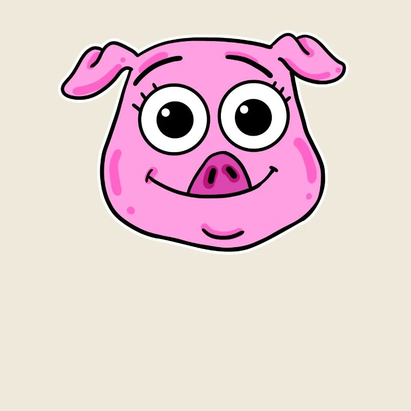 Schwein Kopf Tierkopf