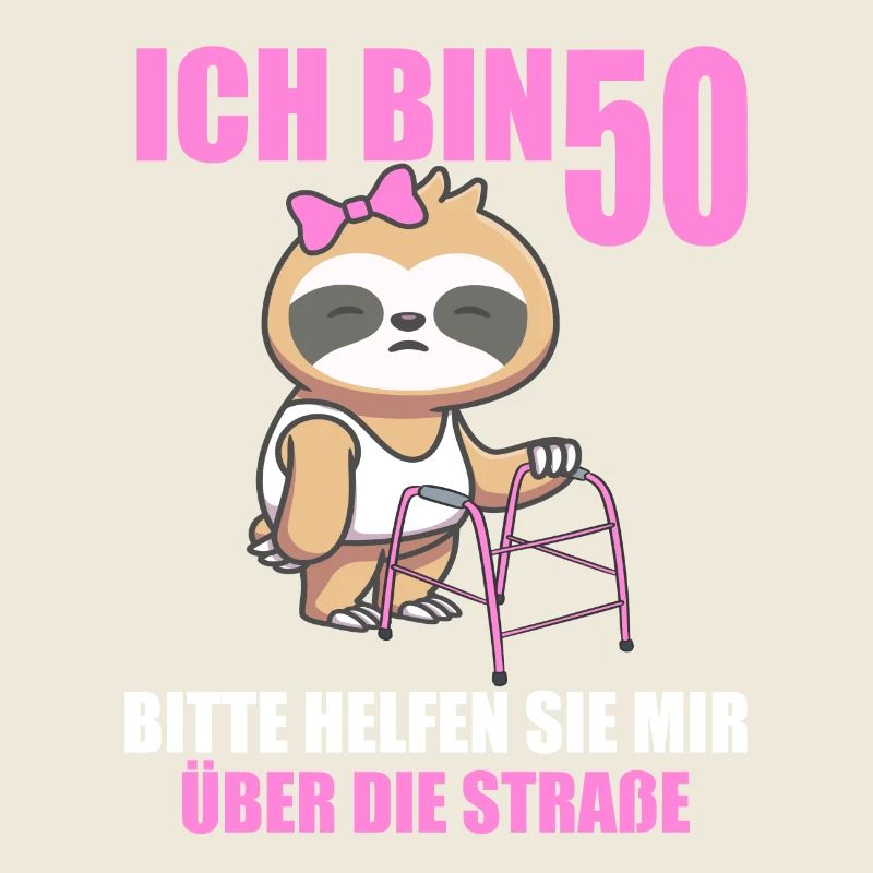 50 bitte helfen Sie mir über Straße 50. Geburtstag
