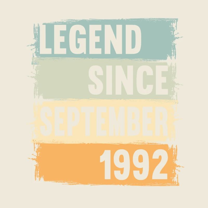 Né en septembre 1992 30 ans 30s 30e anniversaire