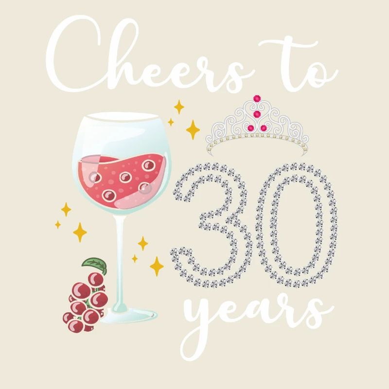 Vive 30 ans de raisins Pour célébrer le