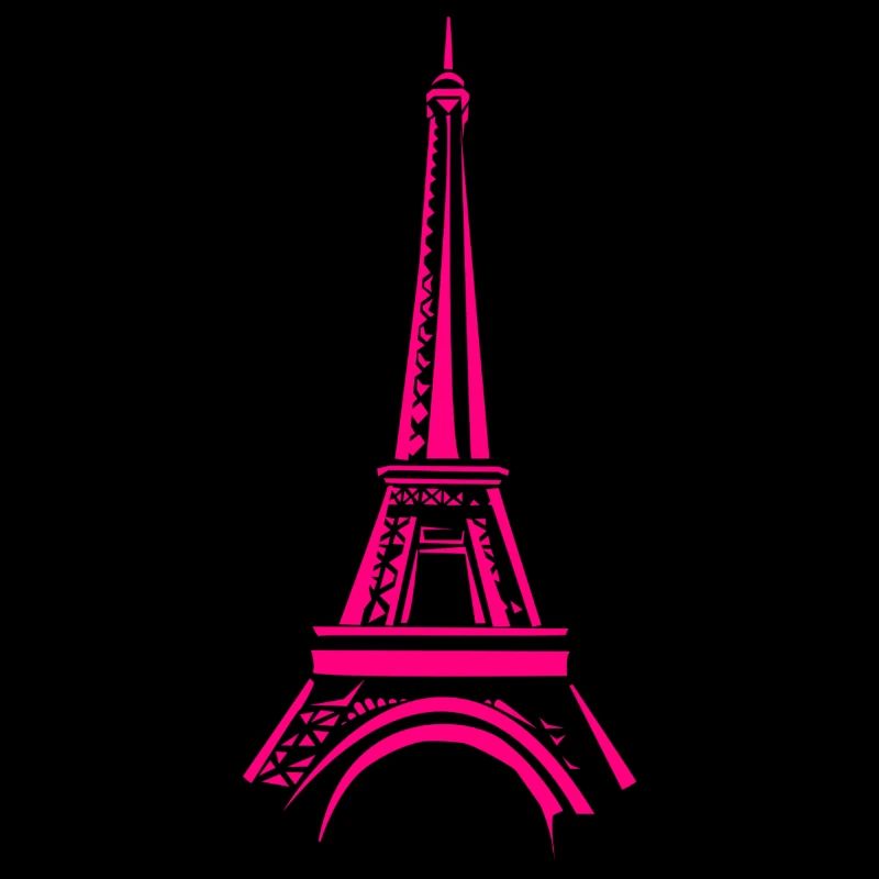 Tour Eiffel rose