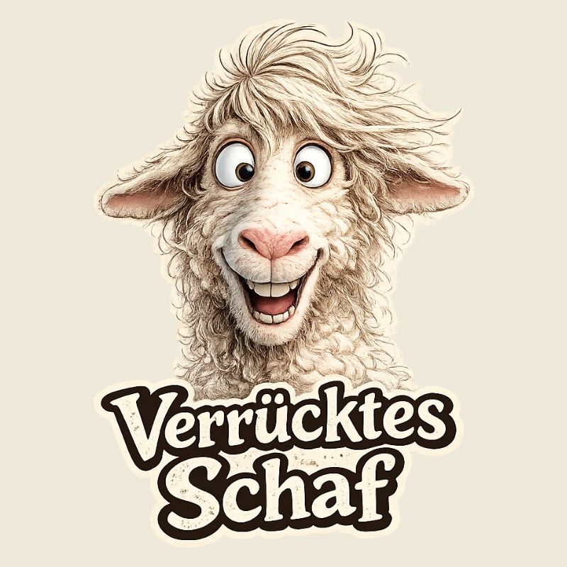 Motif de mouton fou