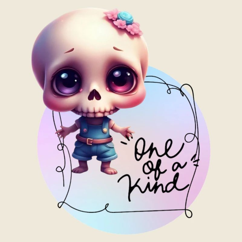 Skelettchen "Einzigartig" 