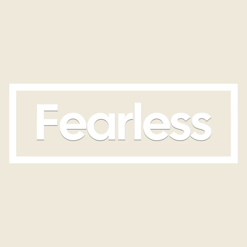 Faute de frappe intrépide noir & blanc