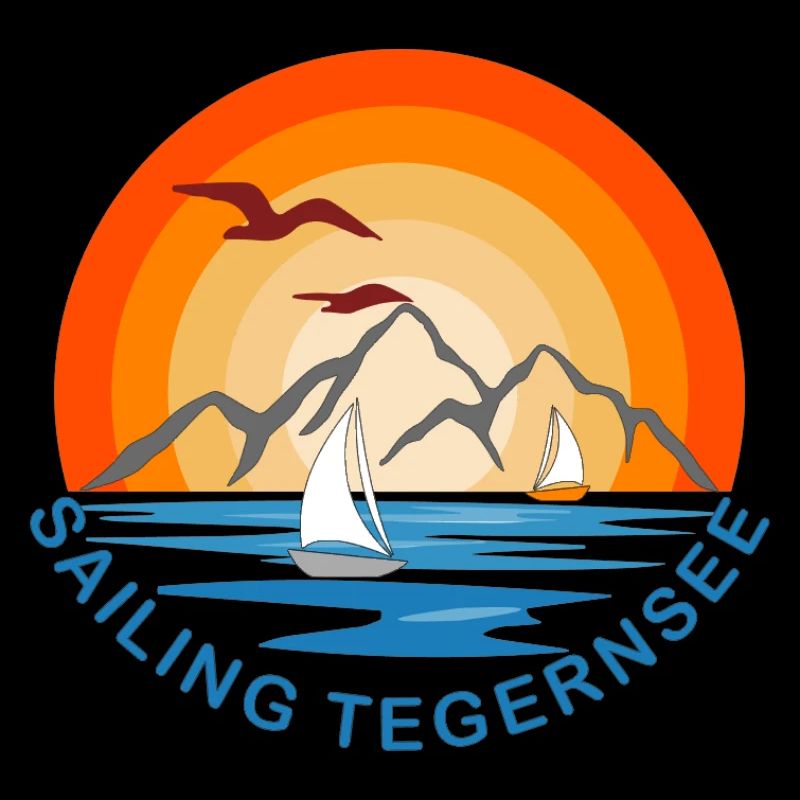 Navigation au bord du lac Tegernsee - Design rétro élégant