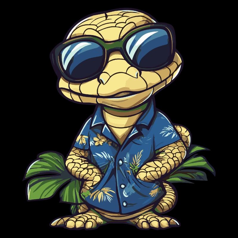 Serpent Cobra Bande Dessinée Cool Été