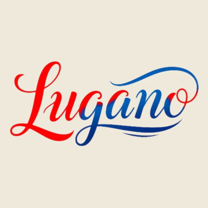 Lettrage de Lugano avec verve