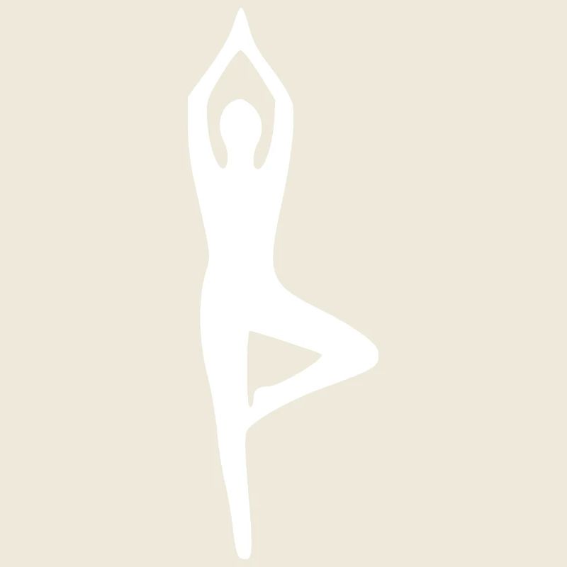 Yoga Silhouettes Blanches