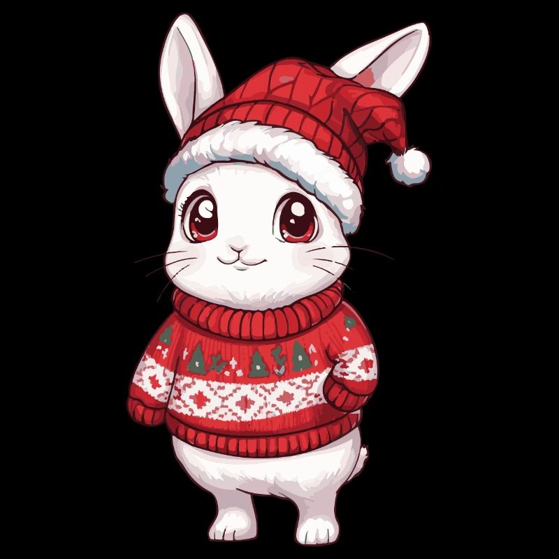 Hase Weihnachten Comic