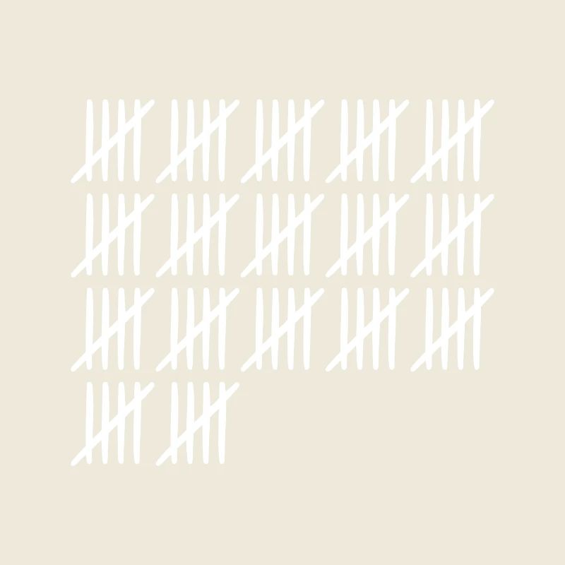 85 Geburtstag Strichliste - 85 Jahre alt