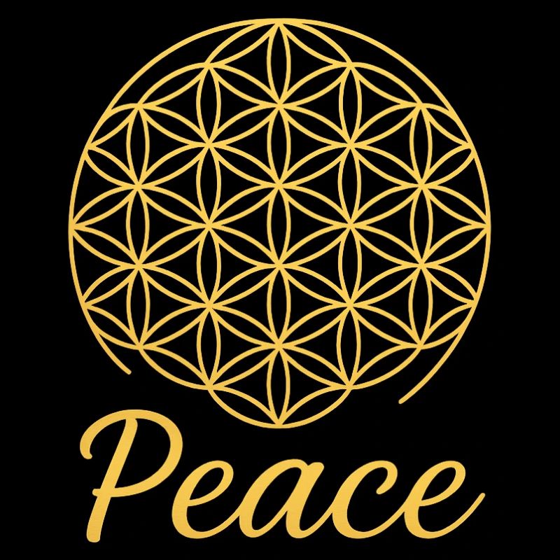 Blume des Lebens - Peace