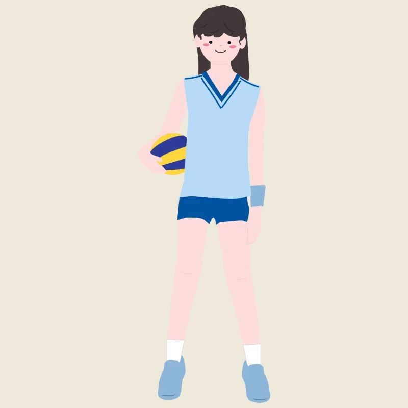 Female Volleyball Player3