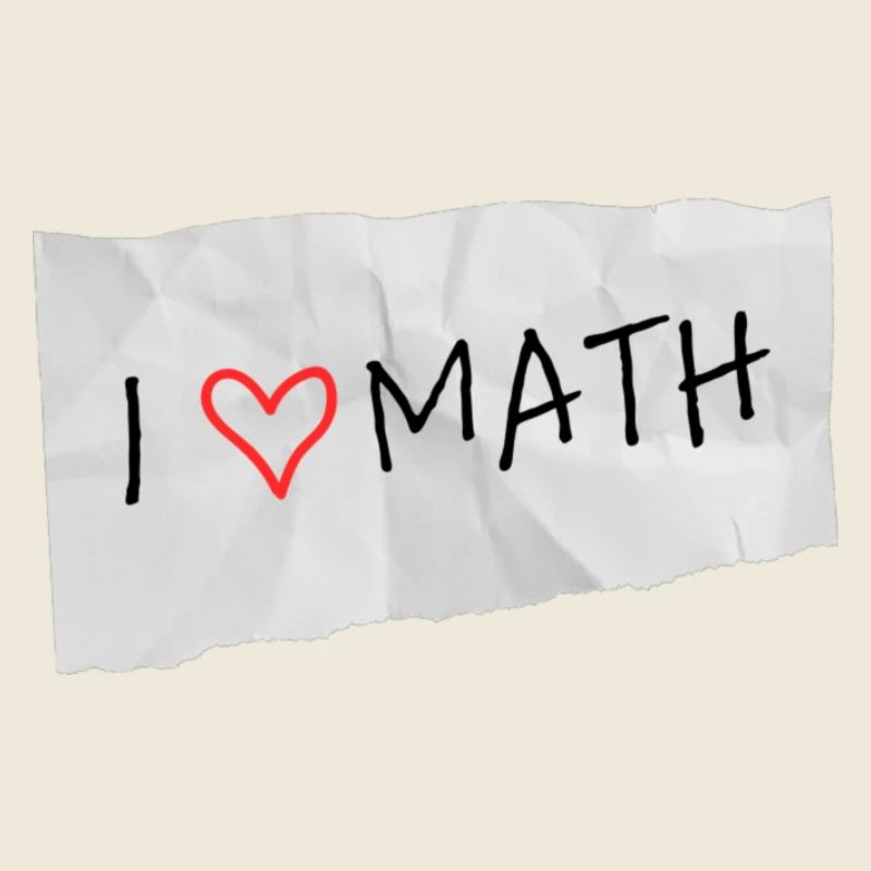 I love math