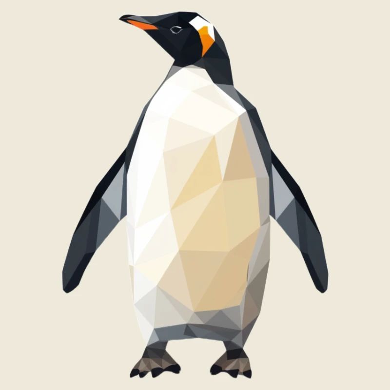 Geometrischer Pinguin /Geometric Penguin