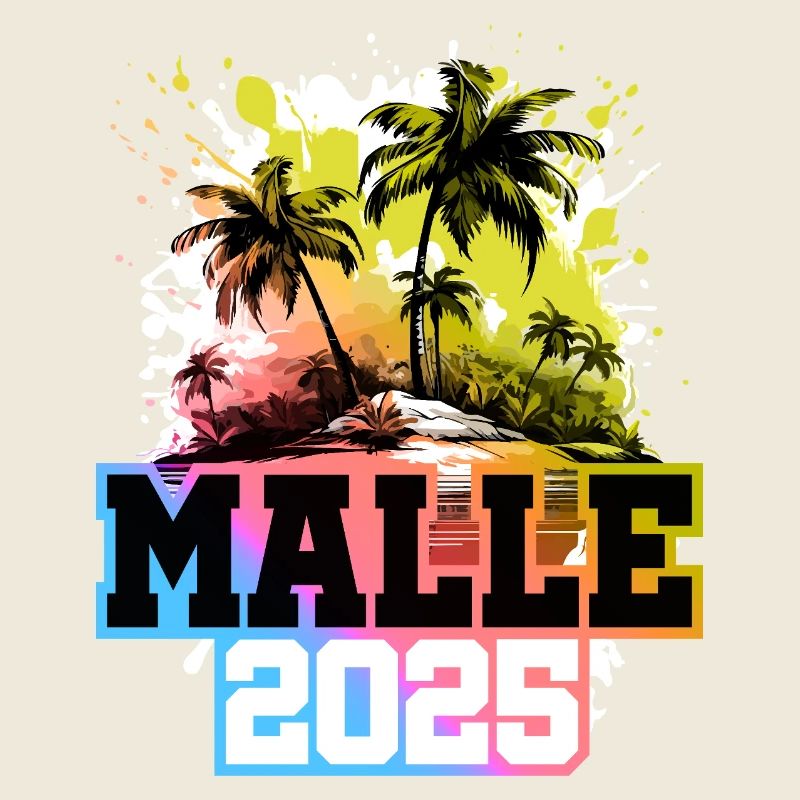 Malle 2025 Palm Trees Multicoloured