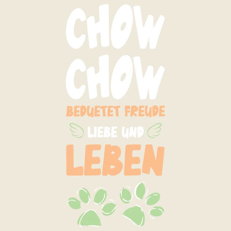 ChowChow Liebe Und Leben Muster