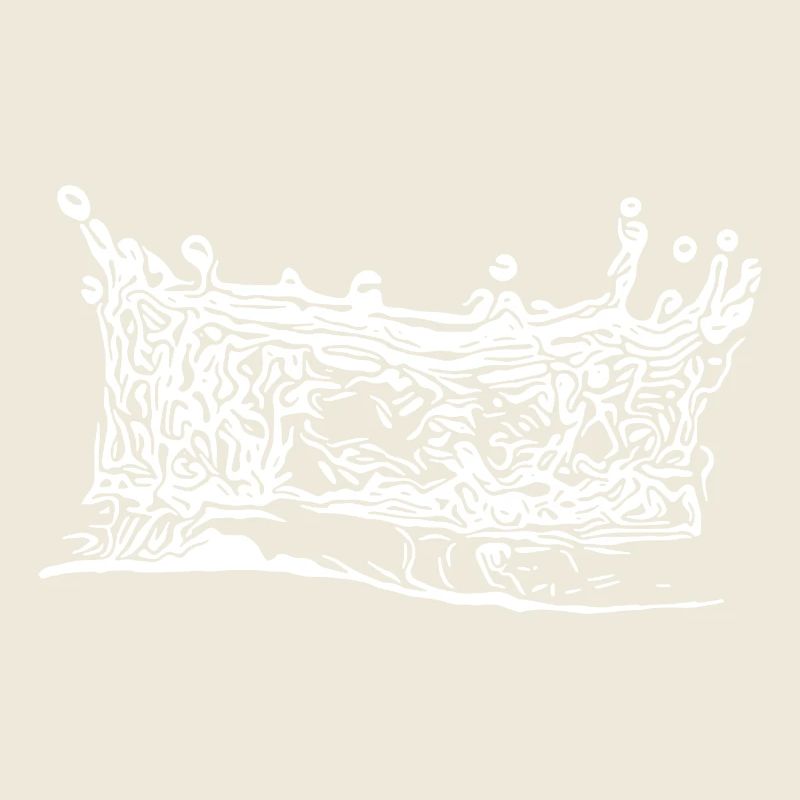 Elegant Water Crown Splashes