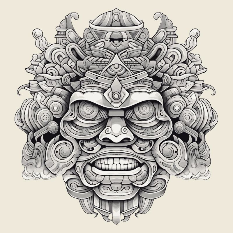 Tête psychédélique