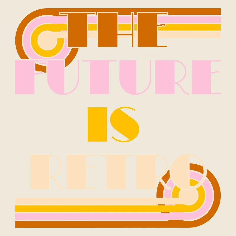 The Future is Retro – 70s Nostalgie Statement