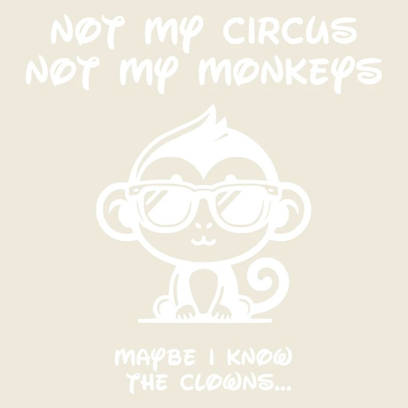 Pas mon cirque -Blanc