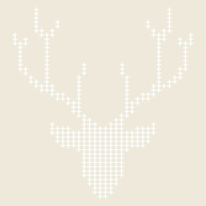 Pixel Deer Antlers