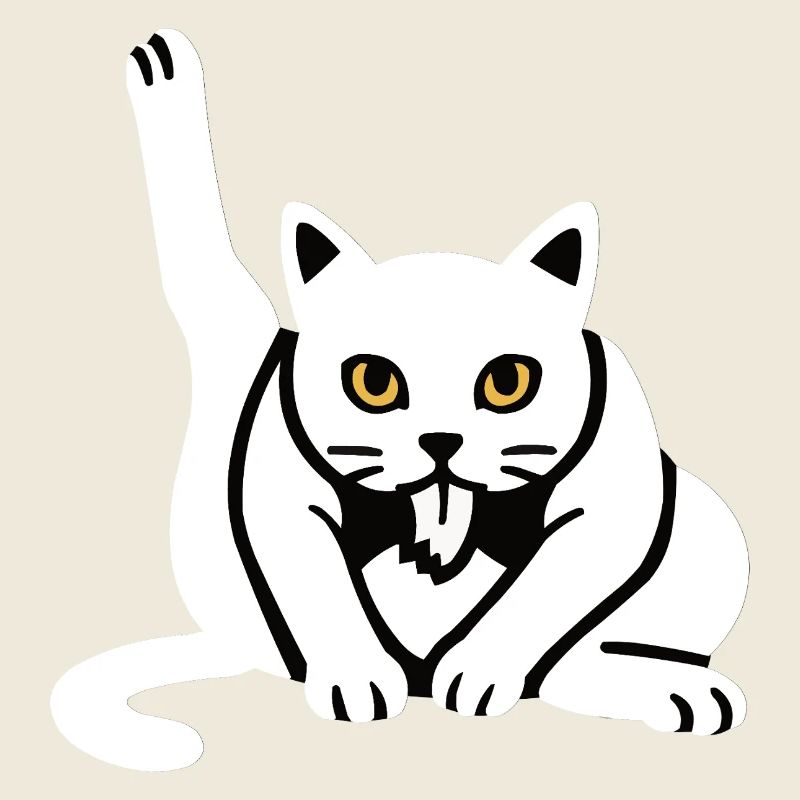 Funny Cat Cats Cat Lover Kitten
