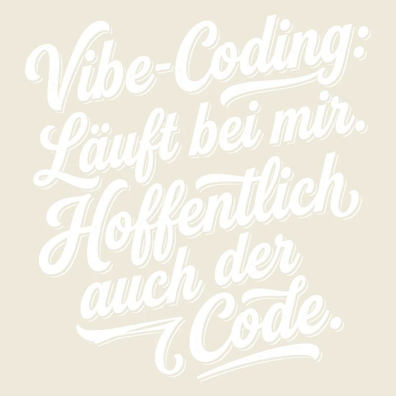 Vibe Coding läuft bei mir hoffentlich Code
