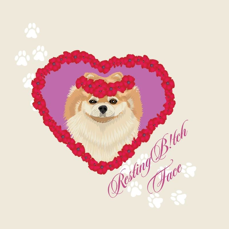 Resting B!tch Face Pomeranian