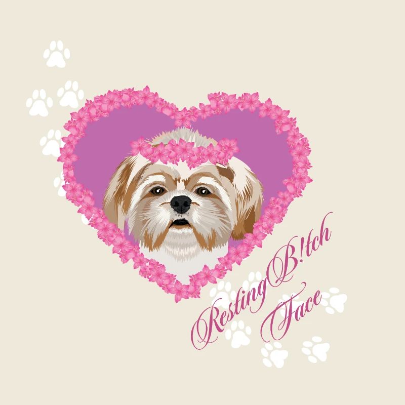 Resting B!tch Face Shih Tzu