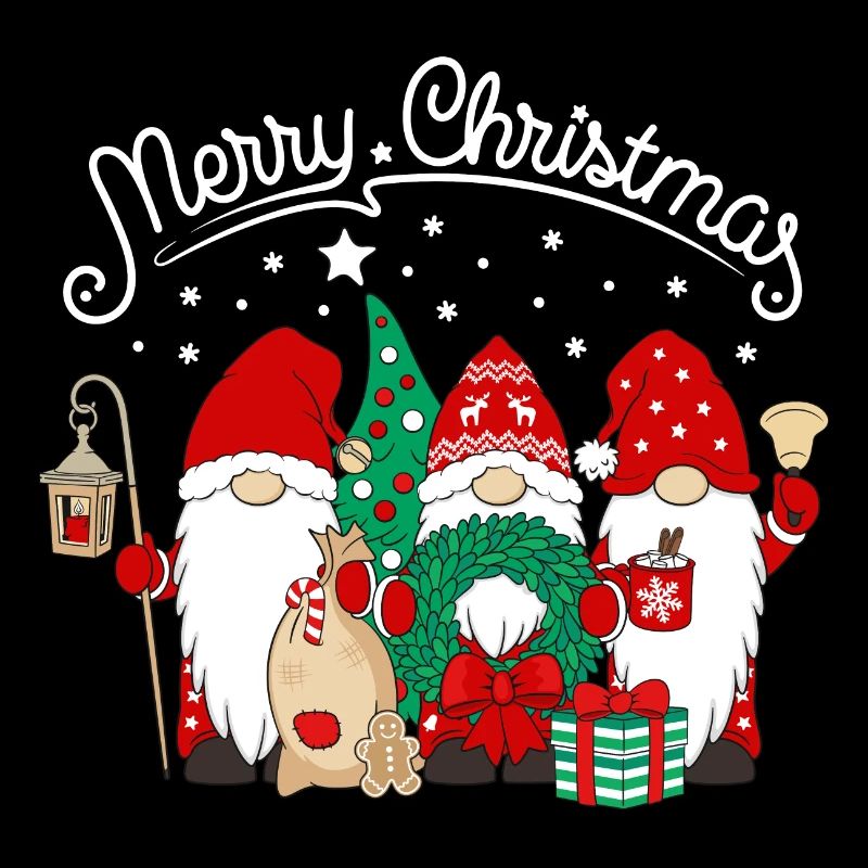 Noël des elfes Joyeux Noël Gnomies