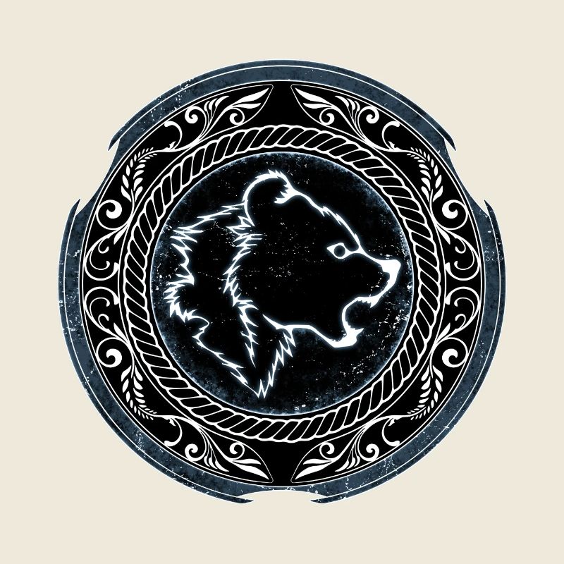 Wikinger Berserker Bär