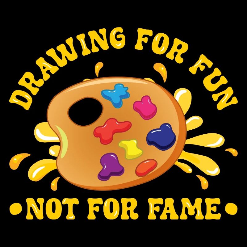 Artist Painter Graphic Drawing For Fun Art Saying