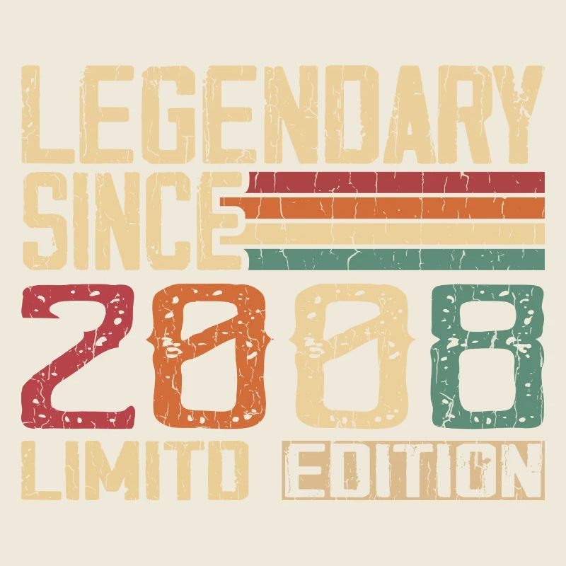 Original 2008 Vintage Geburtstagsgeschenk 2008