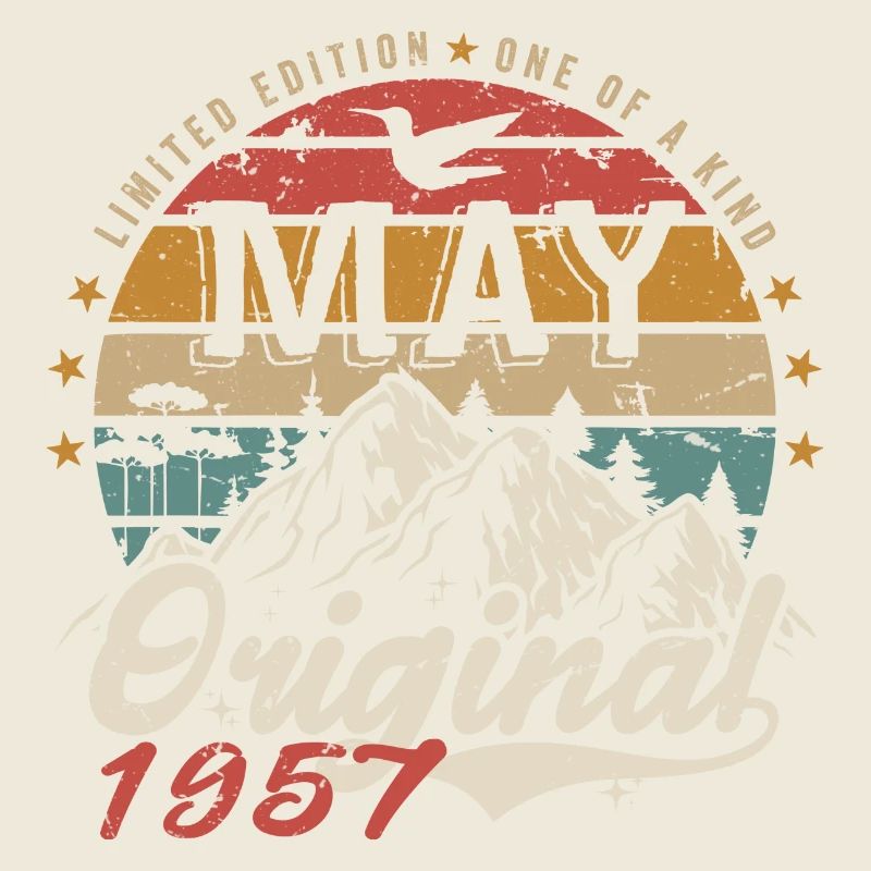 Mai 1957 Original Mai 1957 Geburtstagsgeschenk