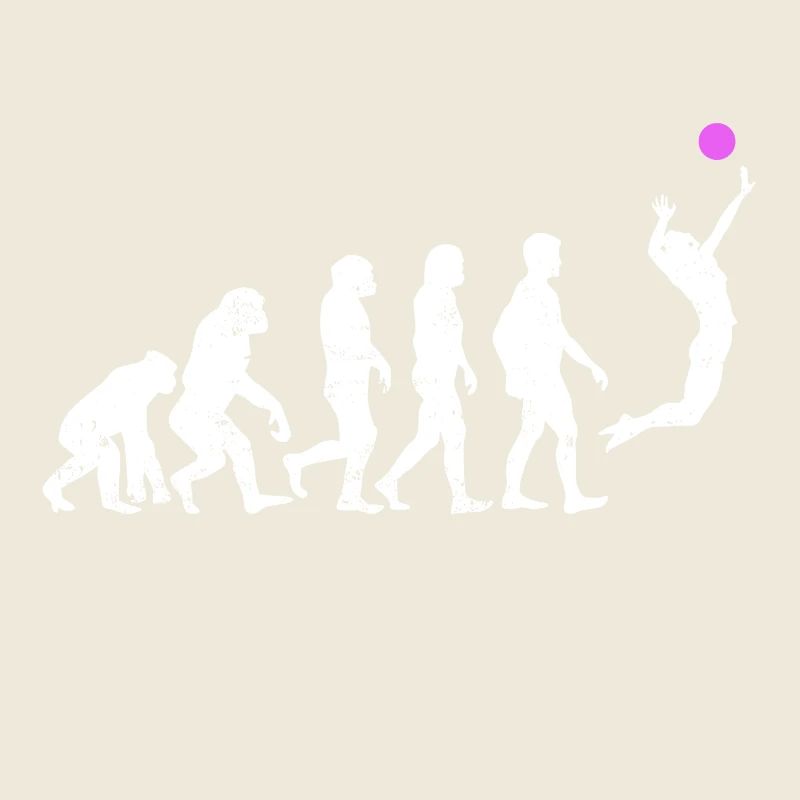 Volleyball Evolution sport geschenk sprung ball