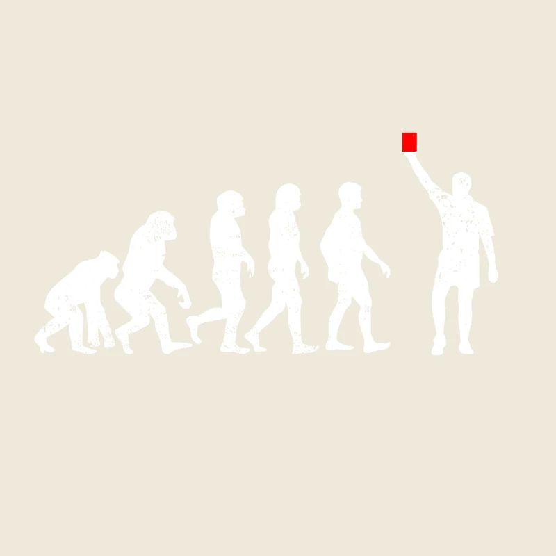 Evolution arbitre, carte de football