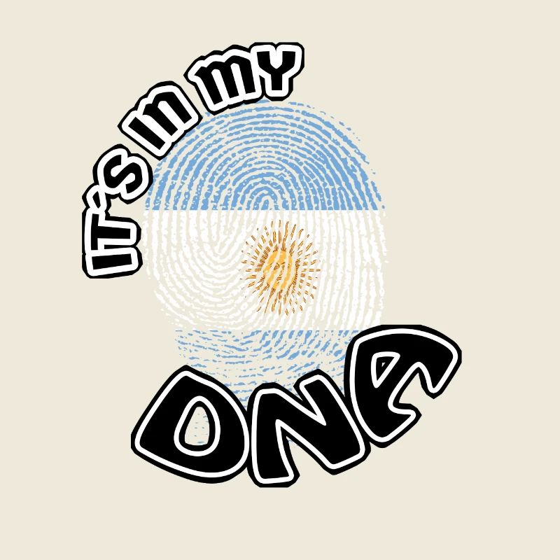 Geschenk Its in my dna dns roots Argentinien