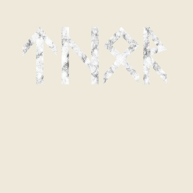 Thor sign nordic mythology gift idea