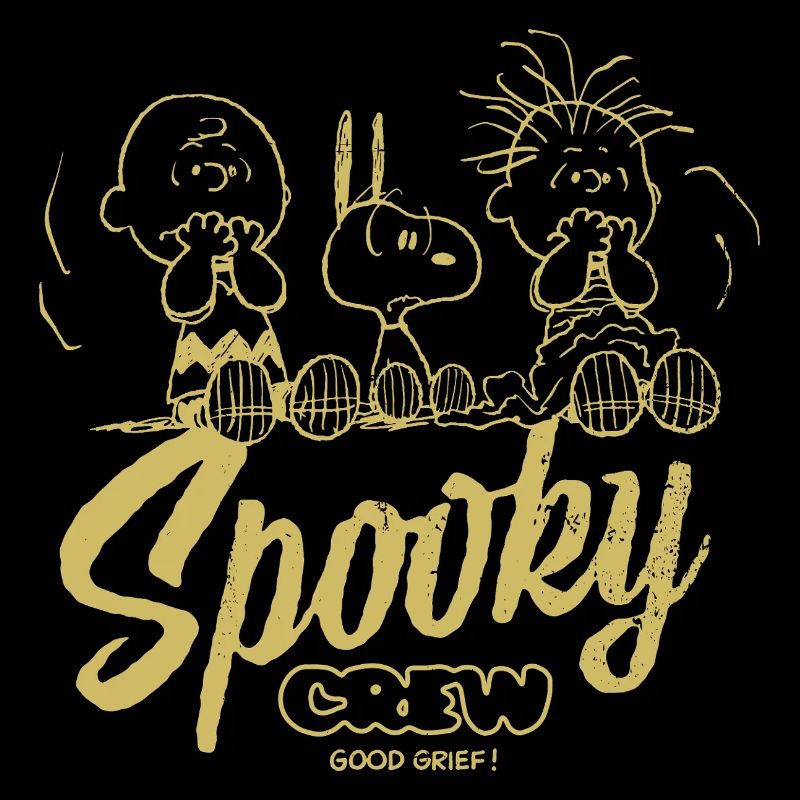 Peanuts Halloween Design Spooky Crew